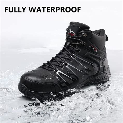 Steel-Toe Safety Boots | Men's Waterproof Work Boots-Nortiv8