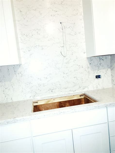 White Arabesque Silestone Quartz Countertops White Quartz Countertop