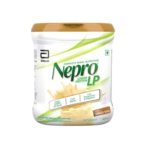 Nepro Lp Powder Vanilla Toffee Flavour Gm Pet Jar Price Uses