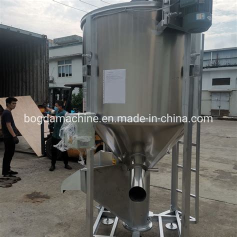 Bogda Industrial Vertical Kg Plastic Color Mixer Plastic Pellets