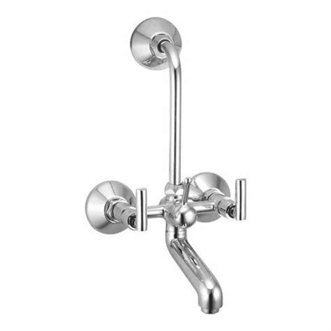 Adroit Modern Leo Series Brass Wall Mixer For Bathroom Fittings At Rs