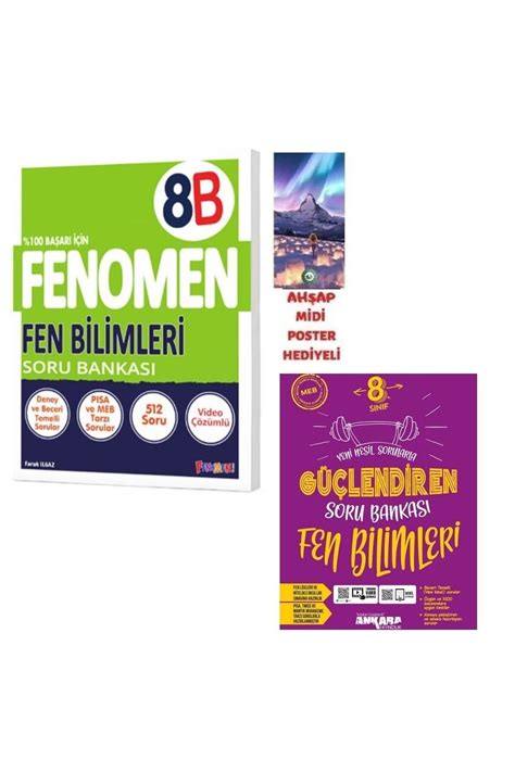 Fenomen Yay Nc L K S N F Fen Bilimleri B Ve Ankara Yay G Lendiren