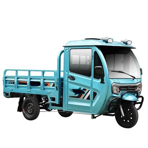 Green Energy Electric Cargo Tricycle EV Loader Rickshaw Made In China