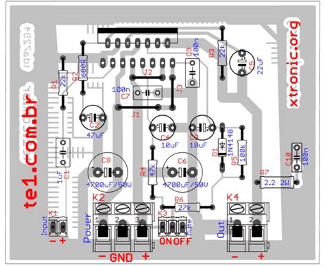 Tda7294 Amplifier Circuit Diagram Pcb Artofit