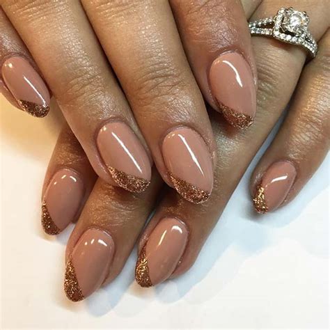 Rose Gold Matte Nails Hot Sex Picture