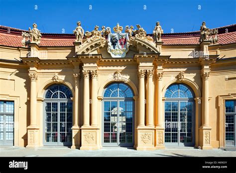 Institute building at Friedrich-Alexander University, FAU, former orangery, castle garden ...