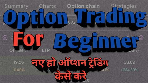 Option Trading Kya Hota Hai Aur Kaise Hota Hai Option Trading For