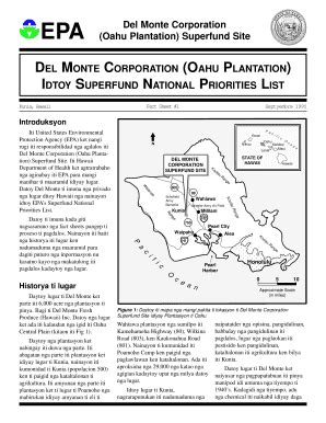 Fillable Online Yosemite Epa Idtoy Superfund National Priorities List