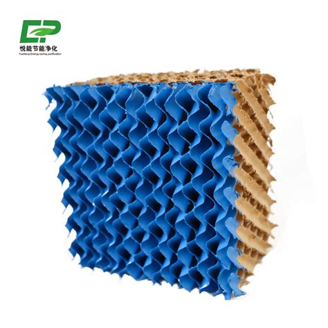 Excellent Evaporative Efficiency Honeycomb Cellulose Pad For Air Cooler