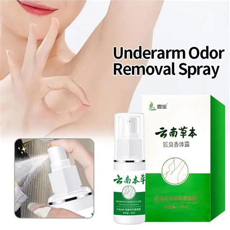 Underarm Odor Spray Underarm Perfume Deodorant Armpit Odor Removal Sweat Deodorizer