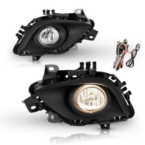 Autowiki Fog Lights Assembly Fit For Mazda With Clear Lens