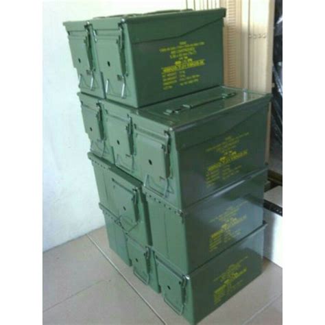 Jual Box Kotak Besi Multifungsi Bekas Peluru Pindad Serbaguna Shopee