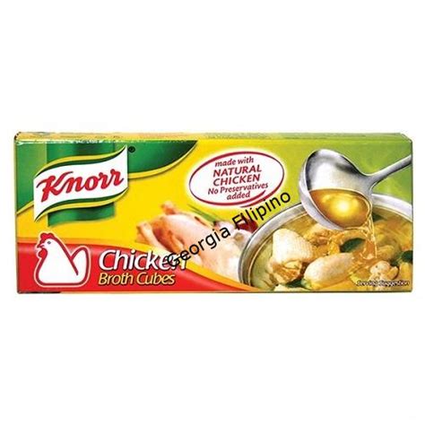 Knorr Chicken Cubes Georgias Filipino Shop