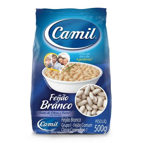 Feijão Branco CAMIL Pacote 500g Pão de Açúcar