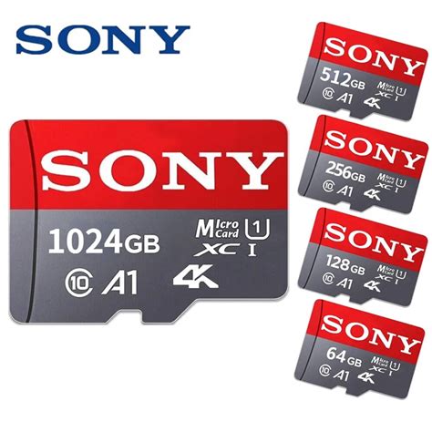 Sony Cart O De Mem Ria Micro Sd Original Microsdhc Classe Tf Gb