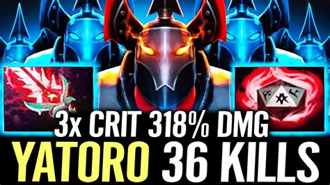 YATORO Chaos Knight 36 KILLS 3x CRIT Carry 318 DMG Bloodthorn EZ