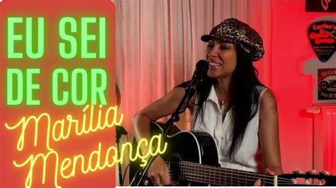 Marília Mendonça Eu Sei De Cor acústico cover crisanders7253 YouTube