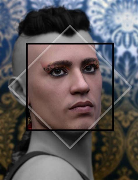 Nude Metallics Eyeshadow Builder Genesis Merchant Resource D Models For Daz Studio And Poser