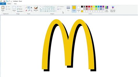 How To Draw The Mcdonald's Logo