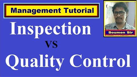 Inspection Vs Quality Control Difference Between Inspection And