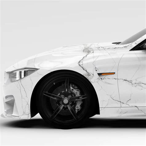 Diy Pristine White Marble Vehicle Wrap Buy Online Ap Graphics