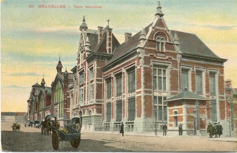 La Gare Maritime Vue De La Rue Picard Tour Et Taxis