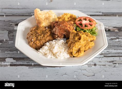 Caruru traditional Afro-Brazilian food typical of Bahia Stock Photo - Alamy