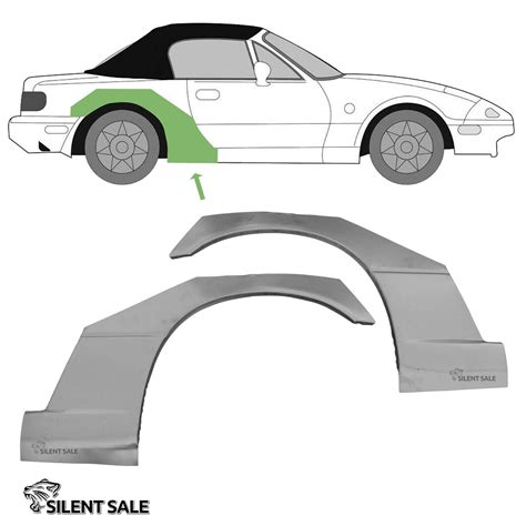 Radlauf für Mazda MX 5 NA 1989 1998 Reparaturblech Paar eBay