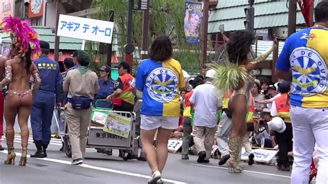 セクシー お姉さん ＆ アギア・ジ・オウロ 本場 ブラジルダンサー Águia De Ouro Brazilian Samba 浅草サンバ