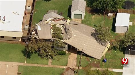 Watch Bob Mills Skynews Flies Over Storm Damage In Kingfisher County