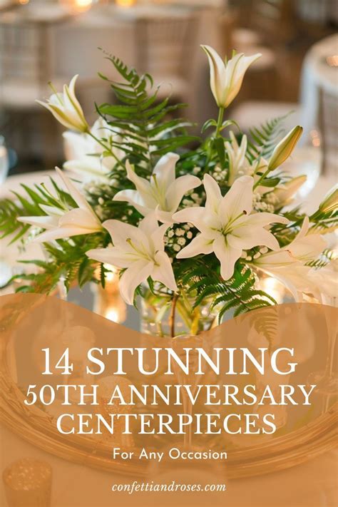 50th Wedding Anniversary Party Decor Artofit