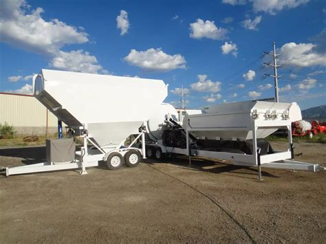 Custom Portable Concrete Mixers Batch Plants Cement Silos Photo Gallery