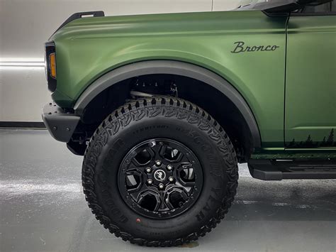 Eruption Green Bronco Xpel Stealth Ppf Wrapped Graphics Racing