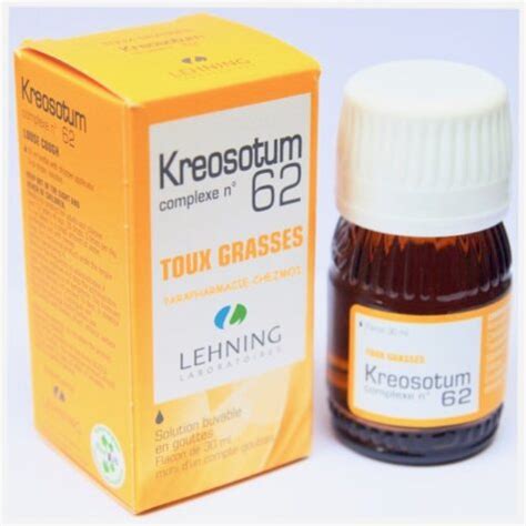 Lehning N Kreosotum Complexe Toux Grasse Parapharmacie Chez Moi