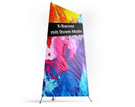 X Banner Bedrucken Lassen Online G Nstig Kaufen