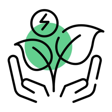 Energ A Verde Iconos Gratis De Ecolog A Y Medio Ambiente