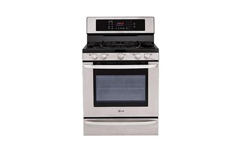 Lg Lrg St Cu Ft Capacity Gas Single Oven Range With Evenjet