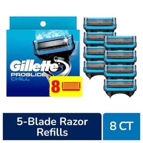 Gillette Proglide Chill Men S Razor Blades Refills Cartridges Count