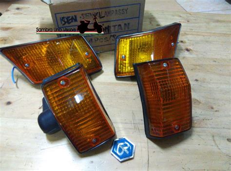 Jual Lampu Sen Sein Sign Lampu Reting Riting Assy Set Komplit Vespa