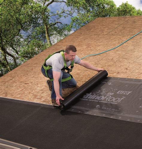 Granulated Self Adhered Roofing Underlayment Features Slip Resistant