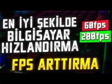 Detaylı FPS Arttırma Rehberi 2023 Güncel YouTube