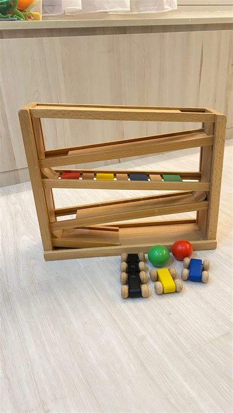 Montessori Wooden Ball Tracker Toy Hobbies Toys Toys Games On