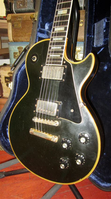 1974 Gibson 20th Anniversary Les Paul Custom Black Beauty Pure Vintage