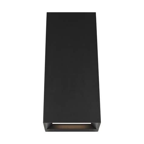 Sean Lavin Pitch 12 Inch 277v 3000k Led Outdoor Wall Light In Black By