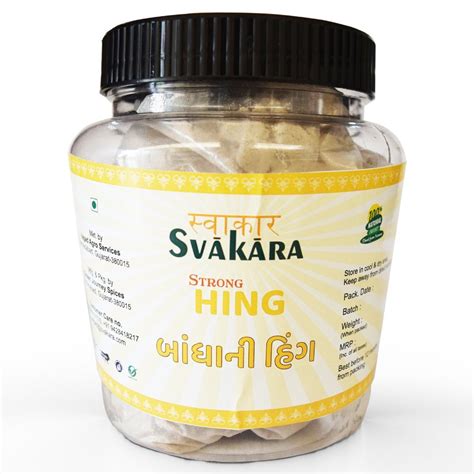 Svakara Organic Hing Powder Packaging Type Jar Packaging Size Kg