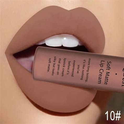 Qibest 30 Colors Matte Liquid Lipstick Waterproof Long Lasting