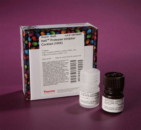 Thermo Scientific Halt Protease Inhibitor Cocktail 100X Protein