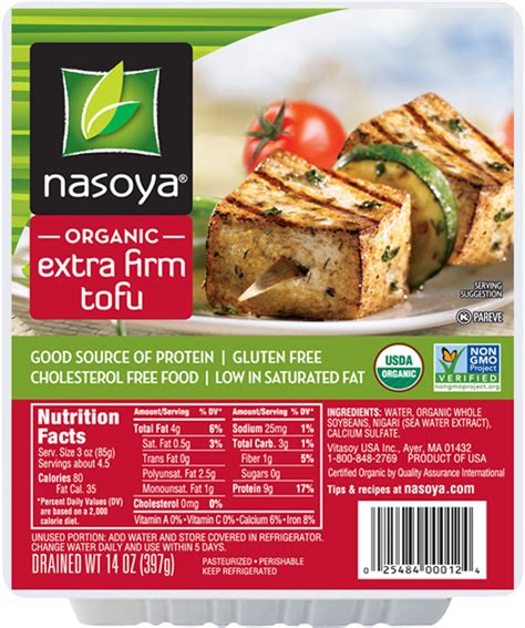 Nasoya Organic Extra Firm Tofu Reviews