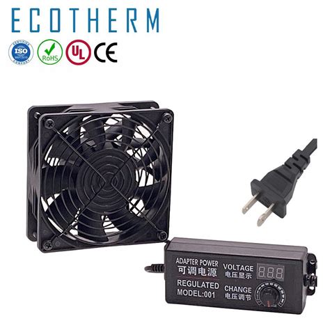 Quiet Dc Axial Fan 12038 12v For Cooling Ventilation Exhaust Projects In High Efficiency