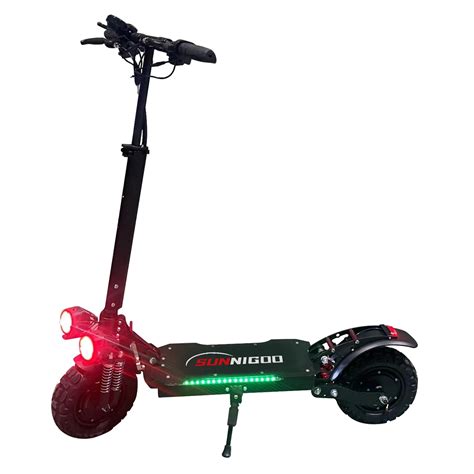 Trottinette électrique tout terrain pliable à double moteur 3600W 11